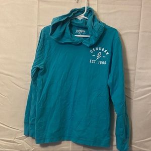 Boys Long sleeve hooded shirt